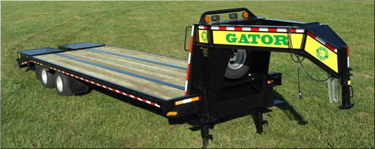 GOOSENECK TRAILER 30ft tandem dual - all heavy-duty equipment trailers special priced  Madison County, Kentucky